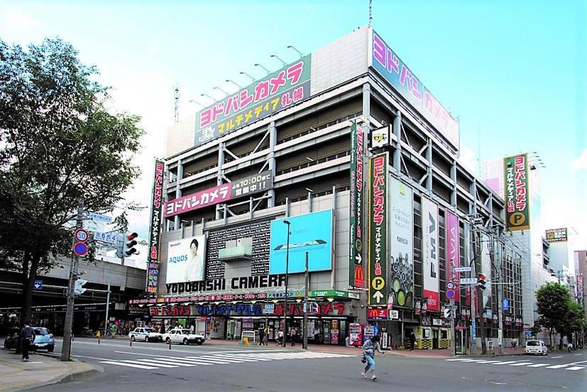 新規open デザインms 札幌都心ｴﾘｱ ｻｰﾋﾞｽｱﾊﾟｰﾄﾒﾝﾄsapporo札幌駅西 3-5 Kültér fotó